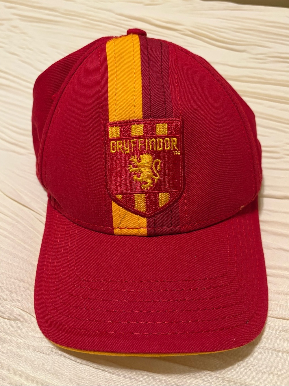 Harry Potter Gryffindor Hat Cap Universal Studios Red Gold